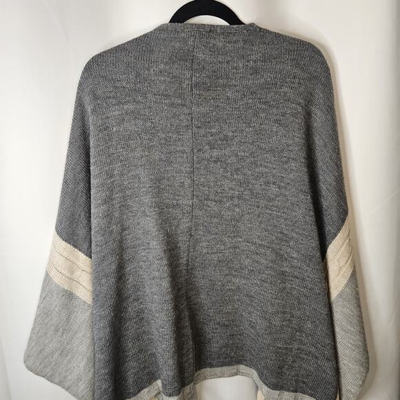 Corti Made in Italy Wool Blend Cardigan Shrug One Size Classic Cozy - Picture 6 of 7
